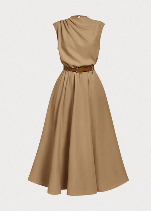 Italian Designer Dress Before AI modeling